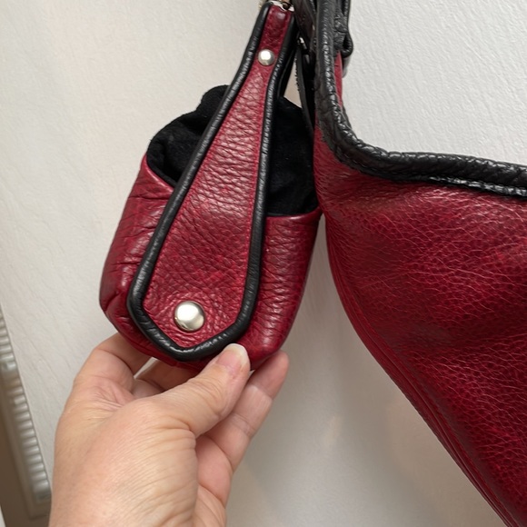 Leather handbag, large shoulder bag! Very Unique!! - Picture 4 of 15